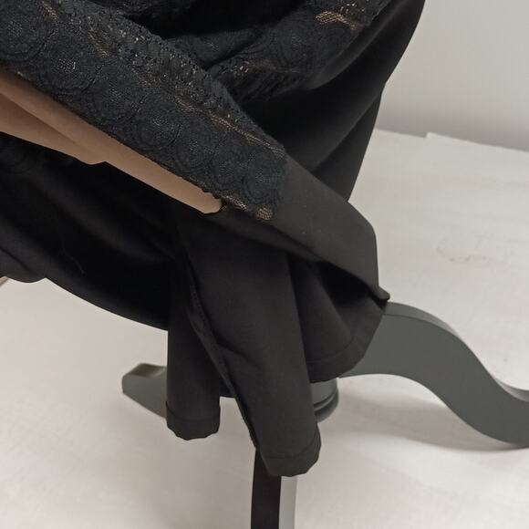 ANNE Klein chic sleeveless black dress lined sheath knee-length dress size 12 - Picture 10 of 14